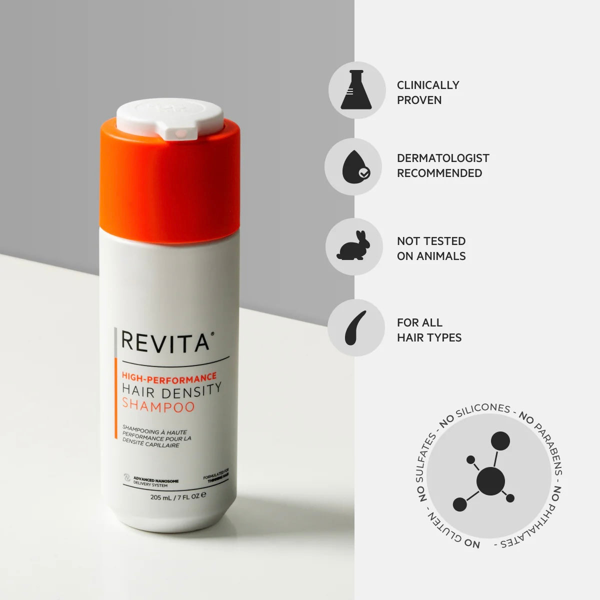 REVITA | High-Performance Hair DENSITY Shampoo
